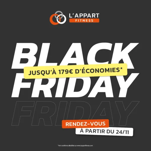 Opération Black Friday à l'appart fitness Eybens à Echirolles, Échirolles, L'Appart Fitness Eybens