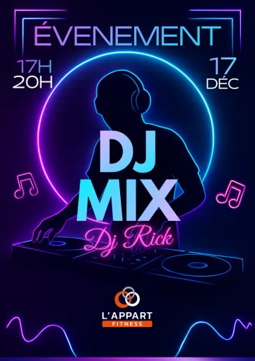 Soirée DJ à L' Appart Fitness Eybens à Echirolles, Échirolles, L'Appart Fitness Eybens